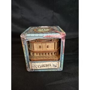 Cluebox - Escape Room in a Box - Davy Jones Locker Wooden 3D Puzzle With Box